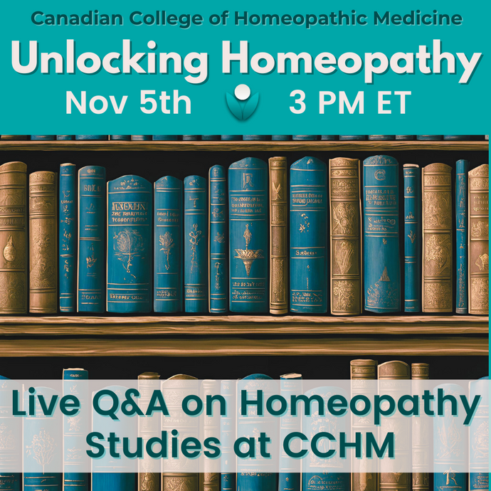 Unlocking Homeopathy: Live Online Q&A on Homeopathy Studies at CCHM