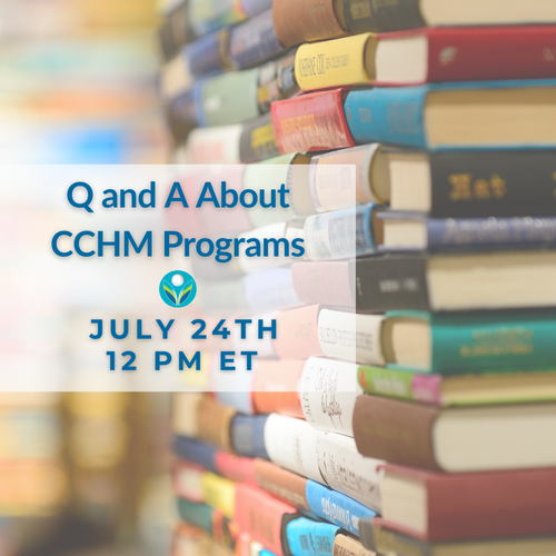 Online Q and A About CCHM Programs