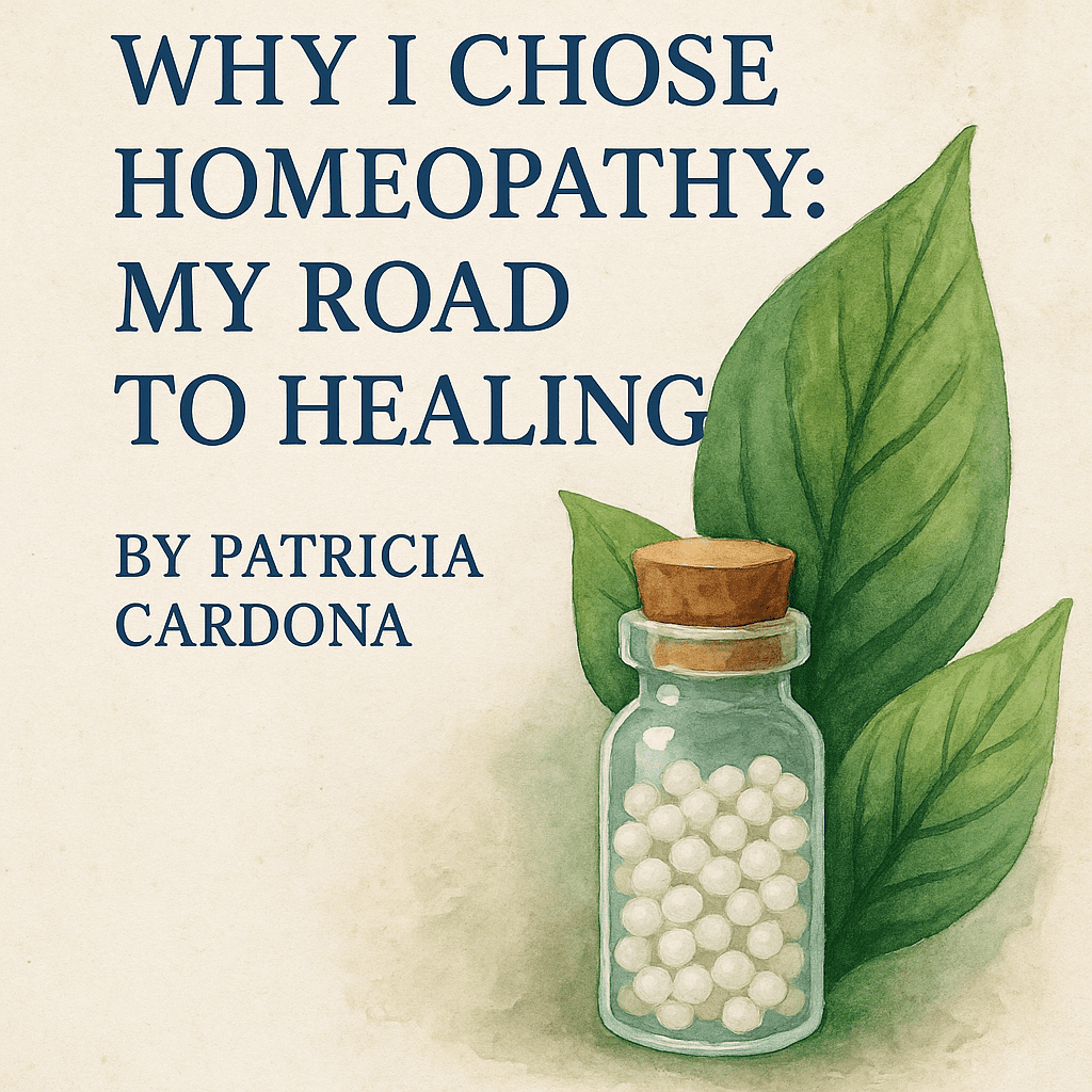Why I Chose Homeopathy Blog Post Cover Image